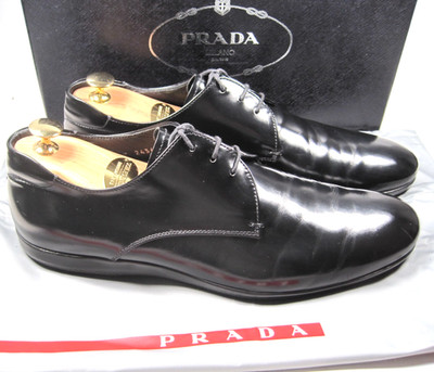 Prada Herrenschuhe in 44 / UK 9,5 / Top  / Schwarz / sehr hoher Neupreis