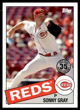 2020 Topps 1985 35th Anniversary (Series 2) Sonny Gray Cincinnati Reds #85TB-11