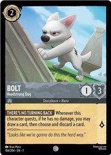 Disney Lorcana TCG - Archazia's Island - Bolt - Headstrong Dog - 184/204