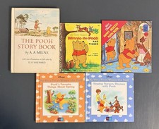 Winnie the Pooh Assorted Children's books, lot of 6