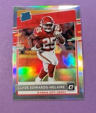 Panini Donruss Optic Clyde Edwards-Helaire Chiefs Rated Rookie Holo Prizm 2020 …
