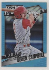 2014 Panini Prizm Perennial Draft Picks Powder Blue /199 Derek Campbell #97 11pj