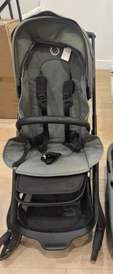 Bugaboo Dragonfly Stroller + Bassinet Forest Green   Excellent Condition
