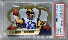 1999 Pacific Crown Royale - Kurt Warner RC Dual Cert PSA 8 AUTO 10