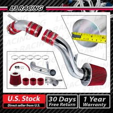 RED COLD AIR INTAKE KIT+DRY FILTER FIT FOR 97-01 Tiburon Coupe 1.8L 2.0L