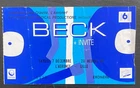 BECK concert ticket 7th december 1996 LILLE-FRANCE