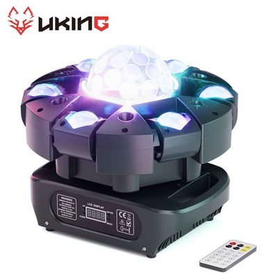 180W 6-Arms Beam Magic Ball Moving Head Bühnenlicht RGBW Lichteffekt DMX DJ Show