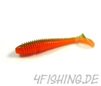 "Keitech Fat Swing Impact In 3.8\" - Farbe Fire Tiger"