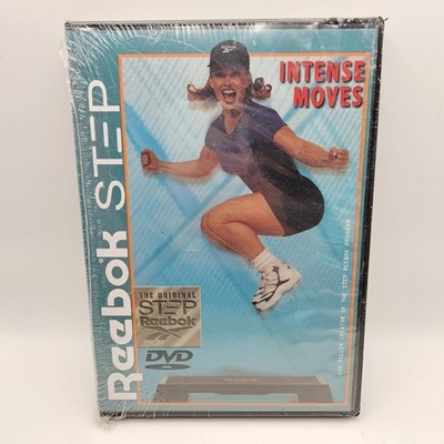 Reebok Step Intense Moves Exercise DVD, HIIT Training Gin Meiller Workout, New