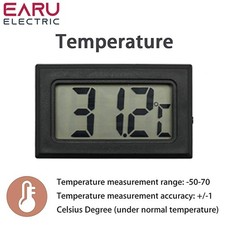 Mini Digital Hygrometer Thermometer Indoor Humidity Meter LCD Gauge Sensor Lot