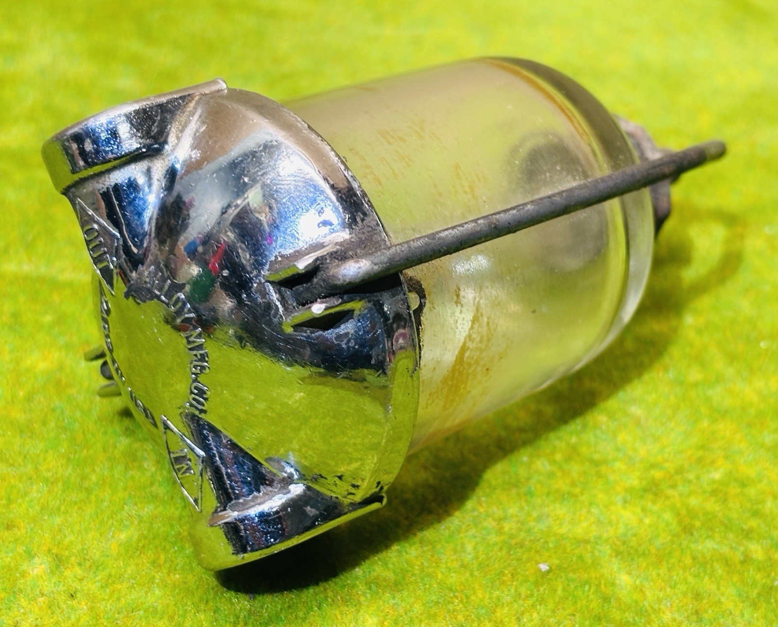 Glass Bowl Chrome
