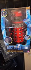DR WHO 13" 12"  DALEK  RED DRONE ,CHARACTER OPTION RADIO CONTROLLED, NEW