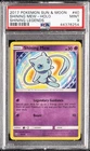 2017 POKEMON SUN & MOON SHINING LEGENDS #40 SHINING MEW-HOLO PSA 9