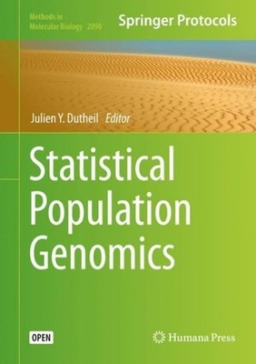 Statistical Population Genomics by Julien Y. Dutheil (English) Hardcover Book