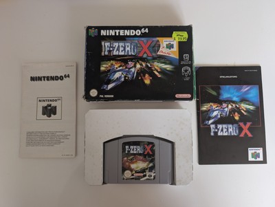 F-Zero X Nintendo 64 N64 - Pal CIB mit OVP und Anleitung