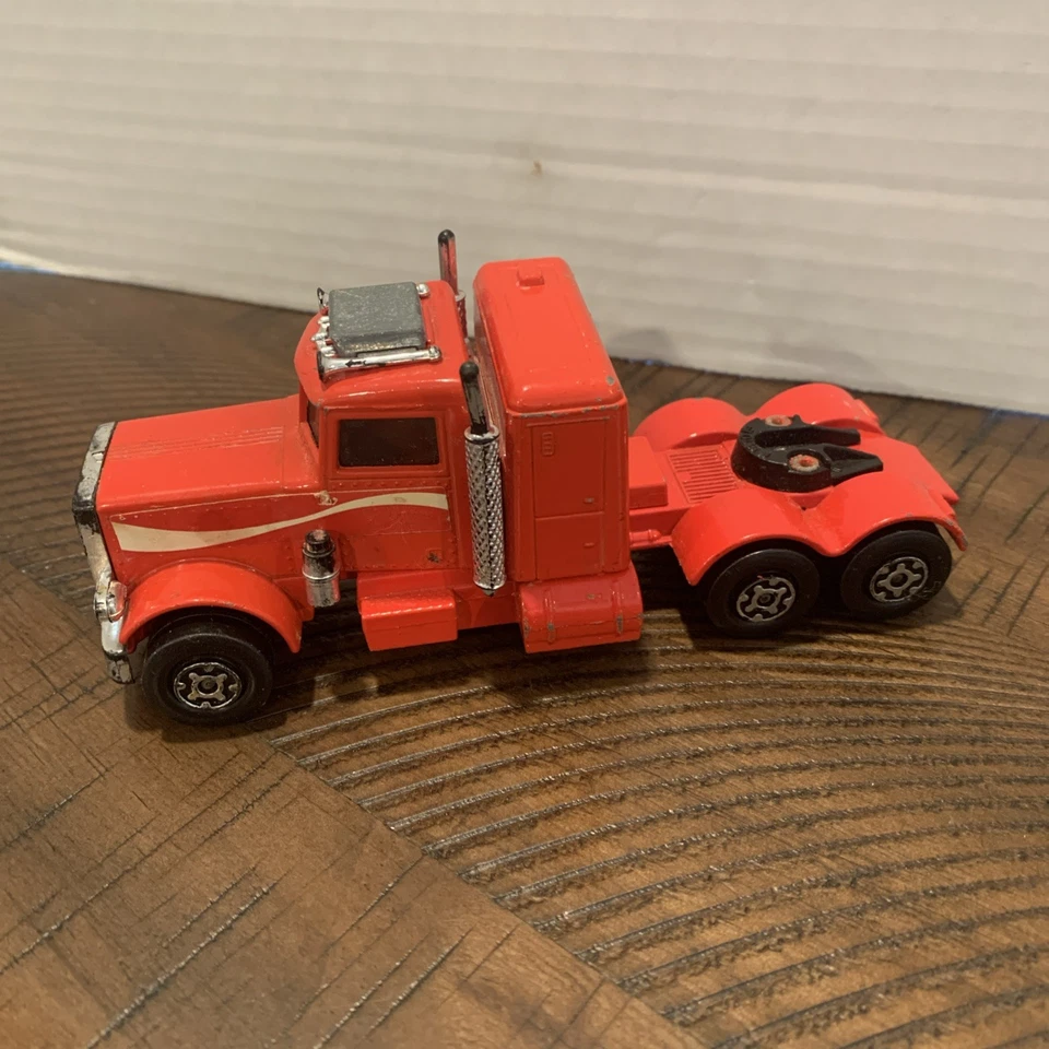 Vintage Coca Cola Matchbox SuperKings K-31 Peterbilt Truck 1978 Cab Only - Image 4 of 4