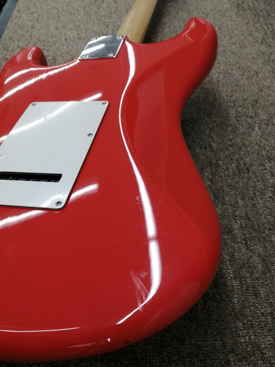 Burns Cobra DX Electric Guitar Red Stratocaster Type Used From