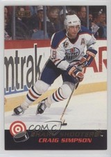 1992-93 Score Sharp Shooters Craig Simpson #30 11fi
