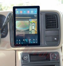 Double Din Rotated Car Stereo Carplay For Chevrolet Tahoe Silverado 2003-2006