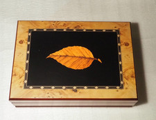 Humidor ca. 31cm x  ca. 22 cm x  ca. 10 cm