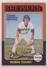 2018 Topps Archives Topps Rookie History Purple /150 Robin Yount #223 HOF 12wz