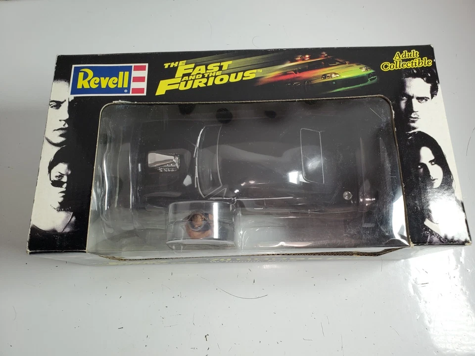 NEW Revell 1/25 Fast and the Furious '70 Dodge Charger Diecast w/Dom Figure - Image 4 of 4