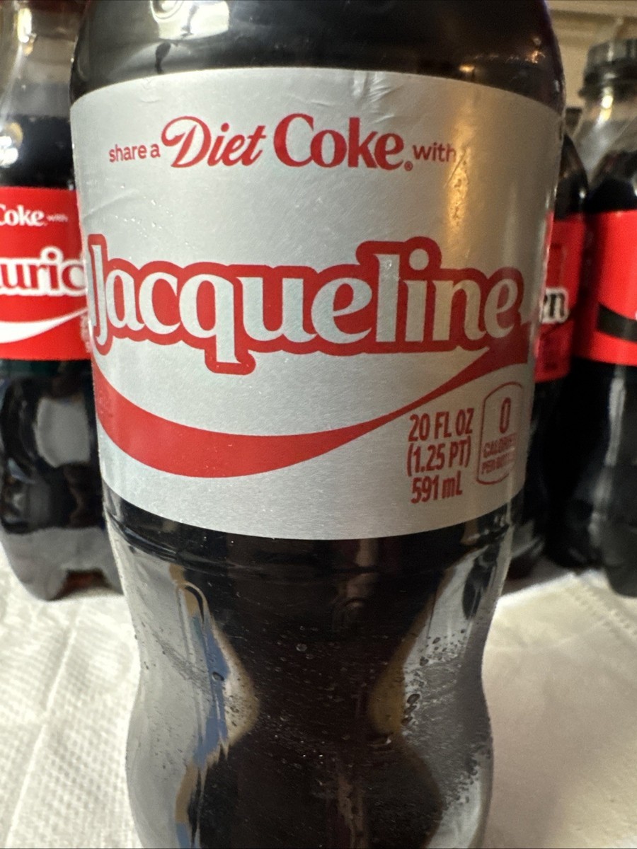 Share A Coke with Jacqueline 2025 Personalized Gift Coca Cola
