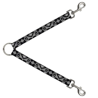 Dog Leash Splitter Navajo2 Black/Gray (US IMPORT)
