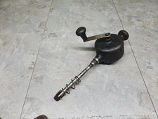 Vintage Valve Grinder Lapping Tool Hot Rod Rat Tool Cast Iron Crank Case