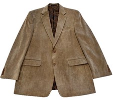 Lauren Ralph Lauren Men's Corduroy Blazer 44L Light Brown Sport Coat Jacket-New