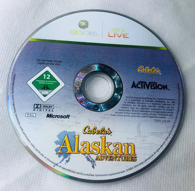 Videospiel Cabelas Alaskan Adventures nur Disc XBOX 360