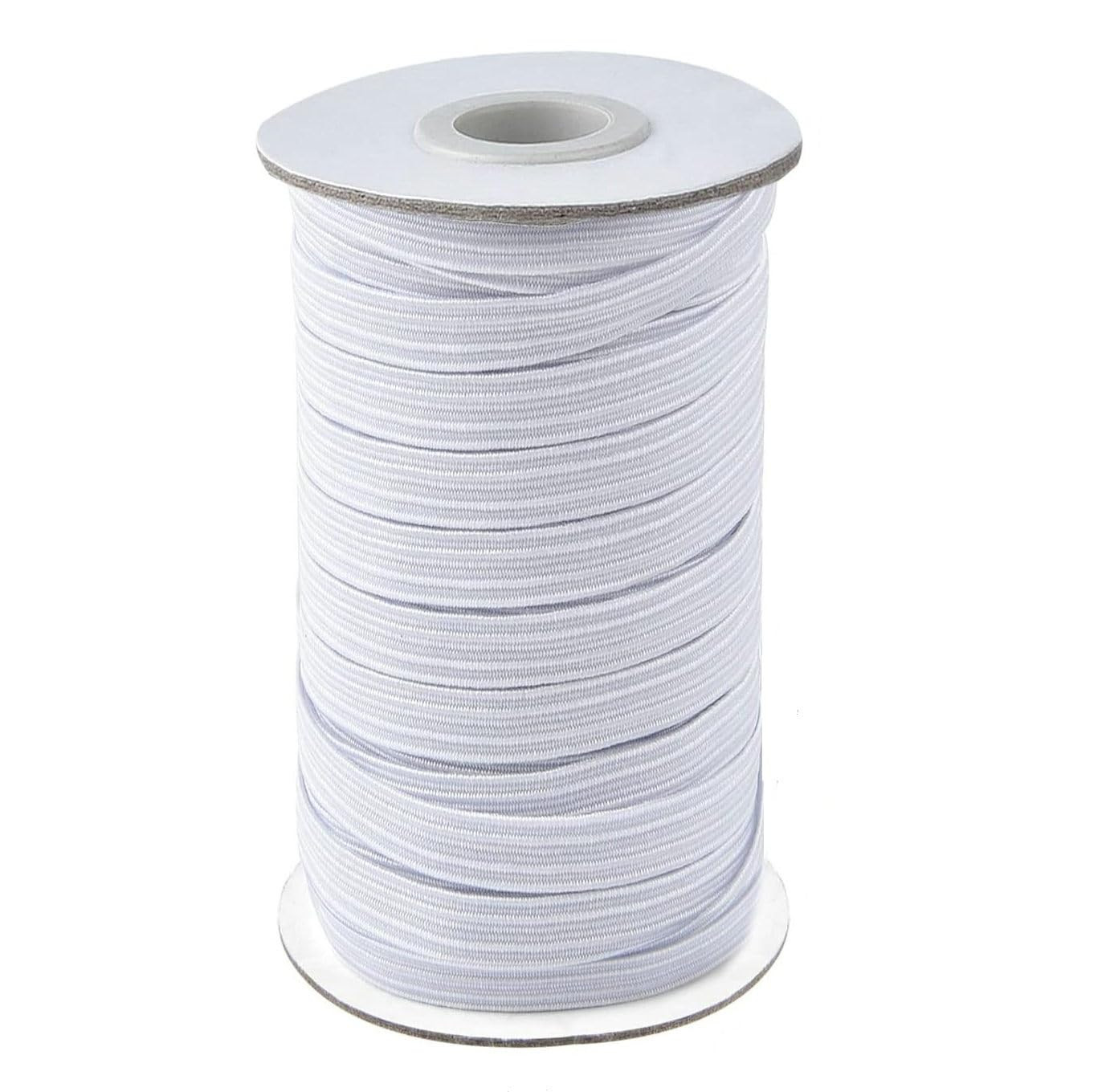 1/2 Inch Elastic Bands for Sewing 50 Yards Length Flat Stretch Elastic Cord for