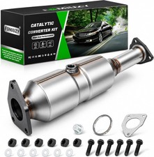Front Catalytic Converter Kit Direct-Fit Honda Accord 2003 2004 2005 2006 2007 2
