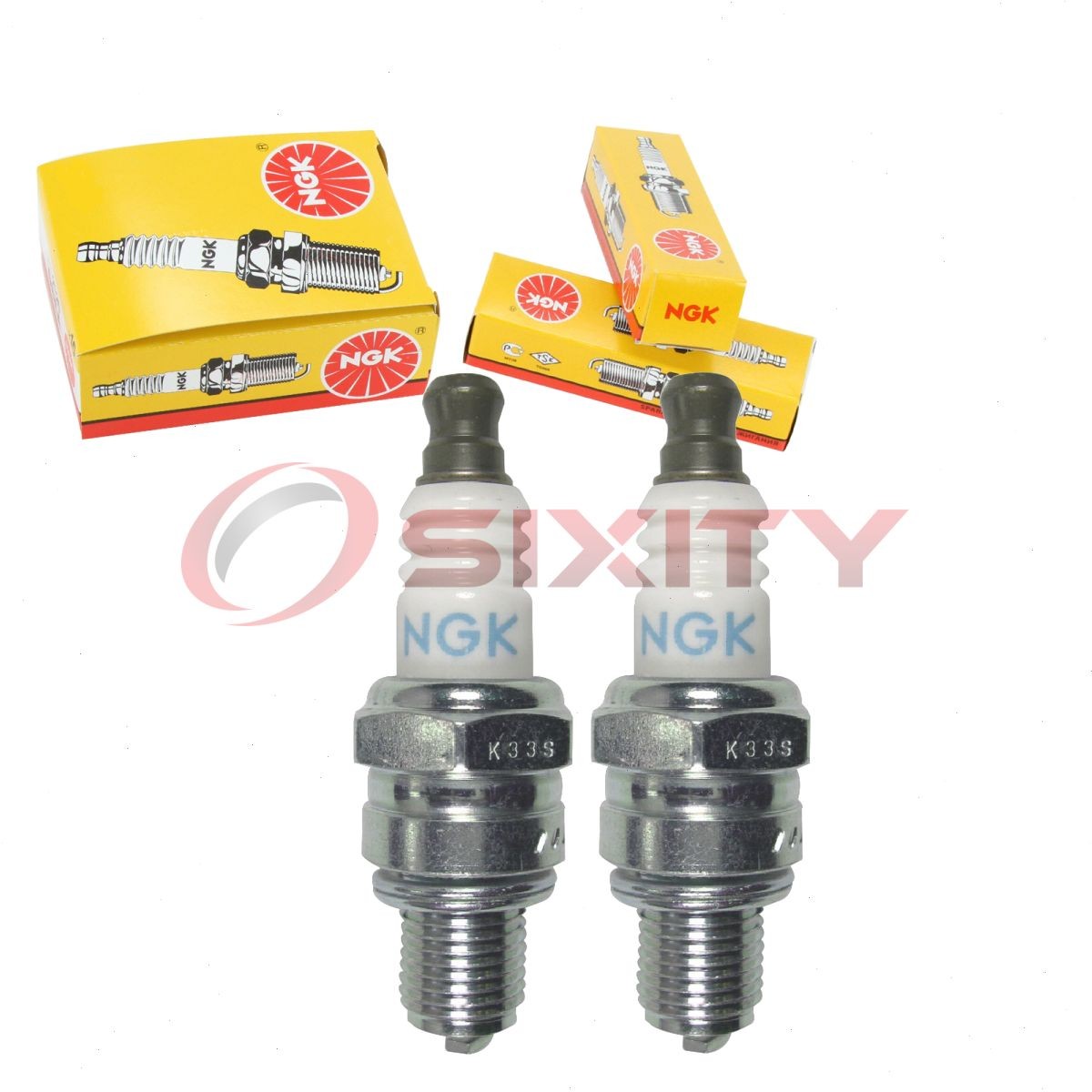 2 pc NGK 6778 CMR6H BLYB Standard Spark Plugs for USR4AC TY26707 RZ7C E3.24 ky