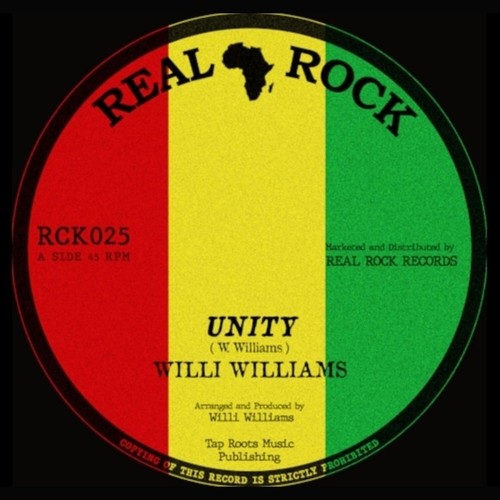 WILLIE WILLIAMS UNITY/THE DRUM STREET CREW [UNITY VERSION] NEW 7 INCH VINYL DISC