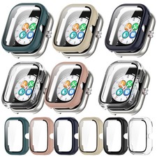 For Honor Choice Haylou Watch Full Cover Tempered Glass Screen Protector Case