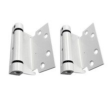 2 Pièces Charnière de Porte Robuste en PVC, Paumelles Fenetre, Ruban Insectes...