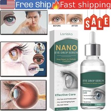 Nano Eye Drops Serum,Natural Nano Lubricant Eye Drops for Dry Eye Presbyopia