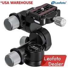 OPEN Leofoto GW-01 3-Way Tripod Head Ball Head with Arca Swiss /Plate