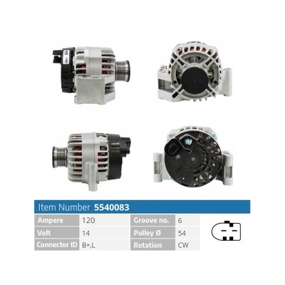 Wechselstromgenerator EB1852Q 51880173 439780 1012101700 1671469080 TG12S111