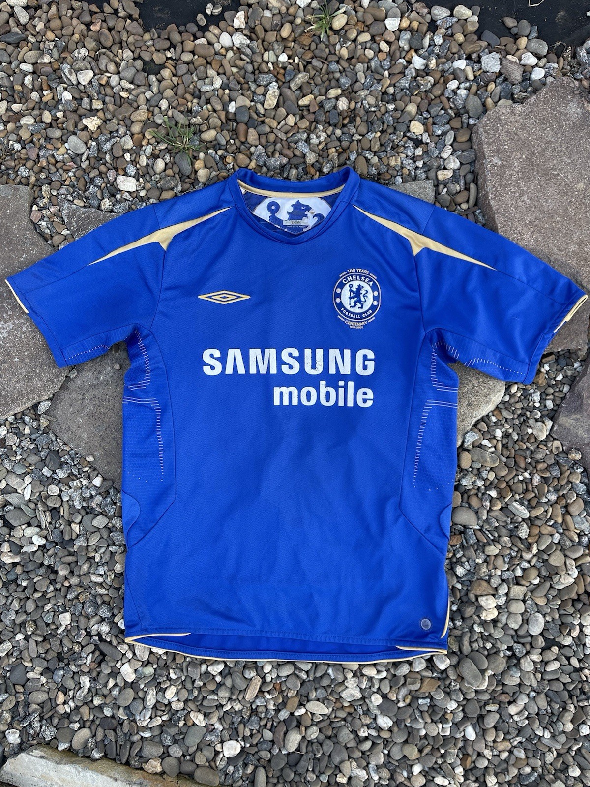 2005 Umbro Chelsea FC Vintage Soccer Jersey Size M