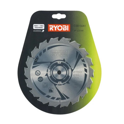 Ryobi CSB150A1 Kreissägeblatt Ø 150 mm 10 mm 1,5 mm 18T Holz R18CPS RWSL1801