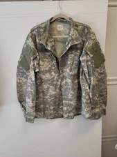 Propper Army Combat Uniform Coat Large Regular ACU Digital Camo Military Jacket