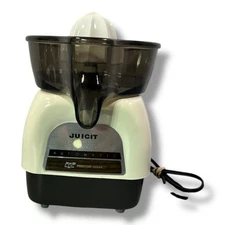 Proctor-Silex Juicit Automatic Juicer J101W Made In USA Tested Works VINTAGE