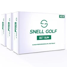 Snell Golf Get Sum 2024 Model 3 Dozen (White) Online Exclusive_