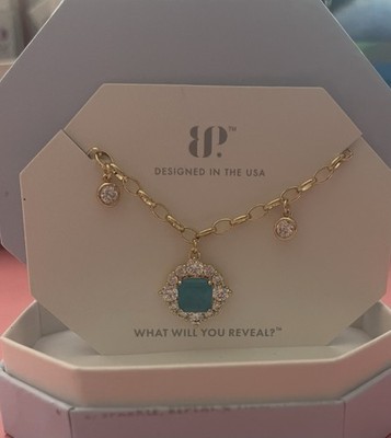 BP OG Necklace Gold Plated With Color Changing Main Stone Turning Heads Daily