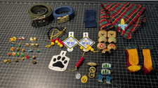 BSA Boy Scouts Cub Scout Webelos Pins Medals Insignia Belts Slides Big Lot