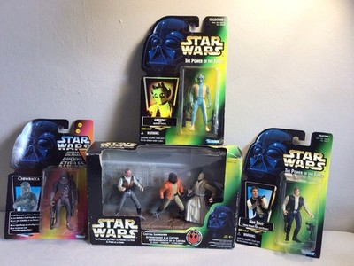 Star Wars POTF2. Kinoszene, Cantina Showdown Figuren