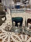 World Market Elephant Glasses – Mixed Colors – Libbey Glassware - Set of 4 Clean — photo 3