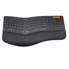 ProtoArc EK01 Plus Ergonomic Split Bluetooth Keyboard USB Wireless Backlit Black